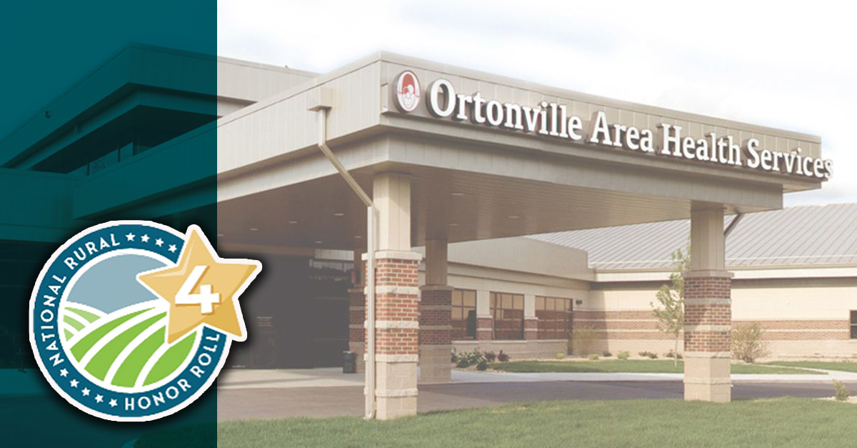 OAHS Earns Prestigious 4Star Rating Ortonville Area Health Services